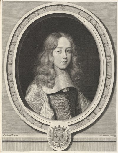 Charles dOrléans-Longueville, hrabě z Dunois, 1660. od Robert Nanteuil