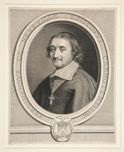 Ferdinand de Neufville, biskup z Chartres (1608-1678) od Robert Nanteuil