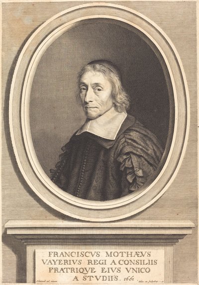 Francois de la Mothe Le Vayer od Robert Nanteuil