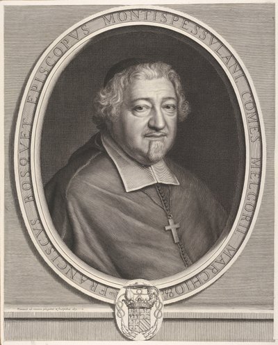 Francois Bosquet, 1671. od Robert Nanteuil