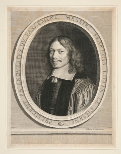 François Lotin de Charny (předseda parlamentu Paříže) od Robert Nanteuil