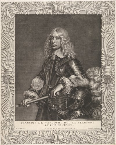 François de Vendôme, vévoda z Beaufortu, ca. 1649. od Robert Nanteuil