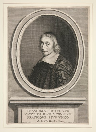 François de la Mothe-Le Vayer, poradce pro od Robert Nanteuil