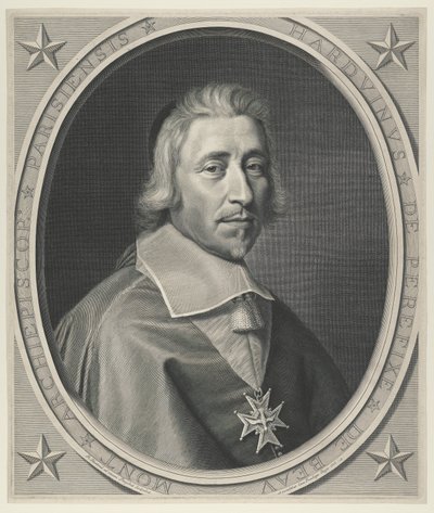 Hardouin de Beaumont de P?refixe, Arch?veque de Paris (arcibiskup Paříže) od Robert Nanteuil