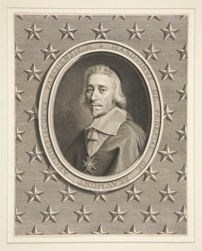 Hardouin de P?r?fixe de Beaumont, arcibiskup Paříže (arcibiskup Paříže) (1605-1671) od Robert Nanteuil