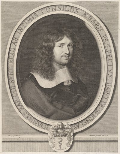 Jean-Baptiste Colbert, 1660. od Robert Nanteuil