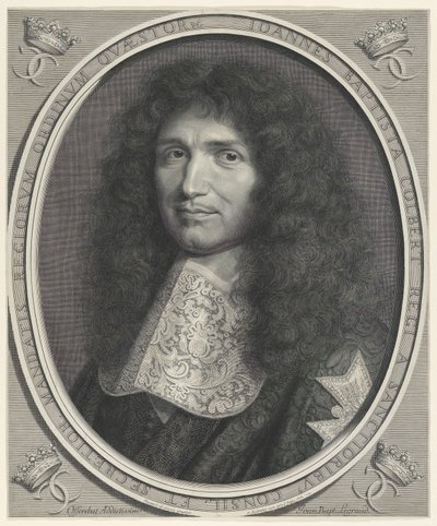 Jean Baptiste Colbert (1619-1683) od Robert Nanteuil