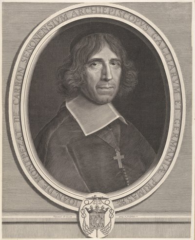 Jean de Montpezat de Carbon, ca. 1673. od Robert Nanteuil