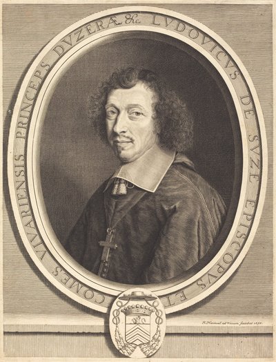Louis-Francois de La Baume de Suze od Robert Nanteuil