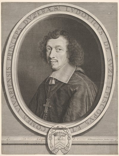 Louis-François de La Baume de Suze od Robert Nanteuil