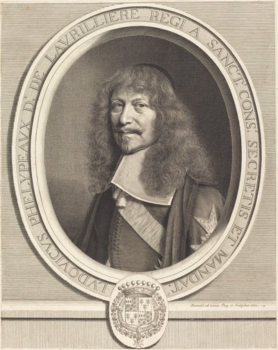 Louis Phelypeaux de La Vrilliere od Robert Nanteuil