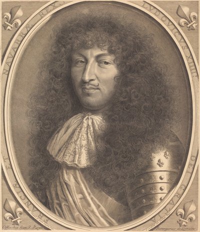 Ludvík XIV od Robert Nanteuil