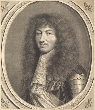 Ludvík XIV. od Robert Nanteuil