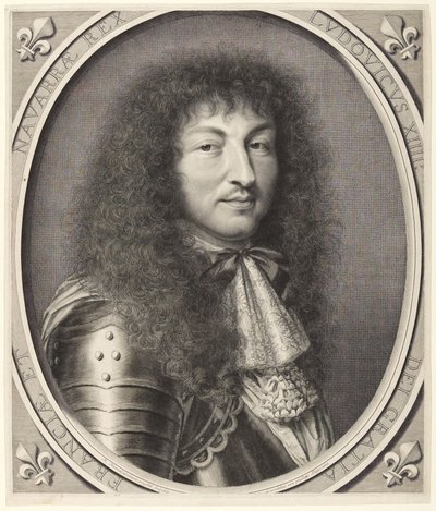 Ludvík XIV. od Robert Nanteuil