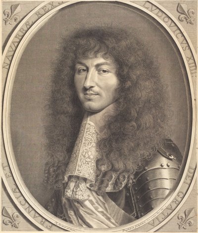 Ludvík XIV. od Robert Nanteuil