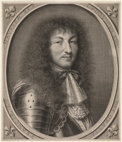 Ludvík XIV., 1666. od Robert Nanteuil