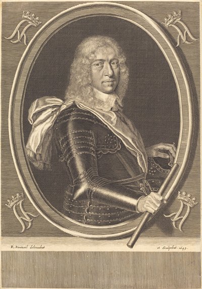 Louis de Bourbon-Vendome, vévoda z Mercoeur od Robert Nanteuil