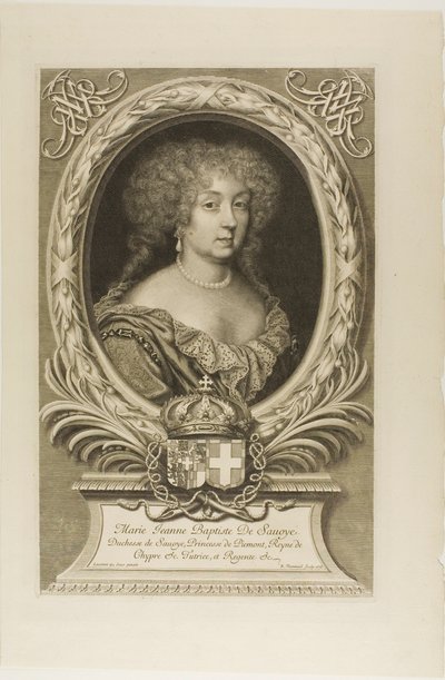 Marie Jeanne Baptiste de Savoye od Robert Nanteuil