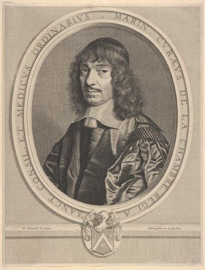 Marin Cureau de La Chambre, ca. 1656. od Robert Nanteuil