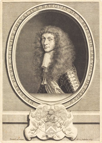 Pierre Seguier, markýz de Saint-Brisson od Robert Nanteuil