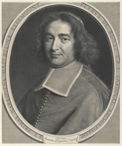 Pierre de Bonzi, kardinál, arcibiskup z Narbonne (kardinál, arcibiskup z Narbonne) od Robert Nanteuil