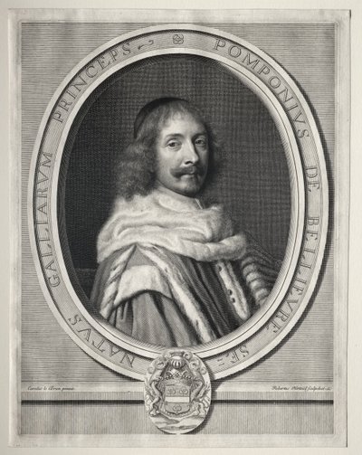 Pomponne II z Bellievre od Robert Nanteuil
