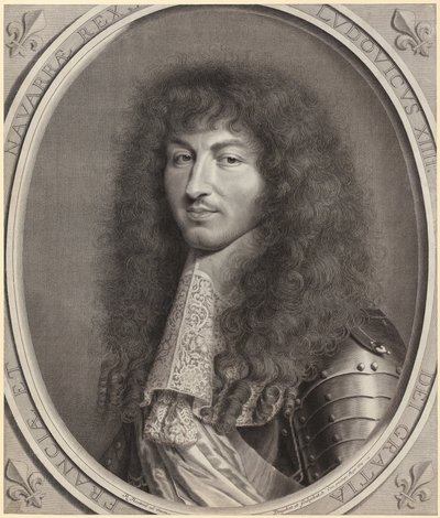 Portrét Ludvíka XIV. od Robert Nanteuil
