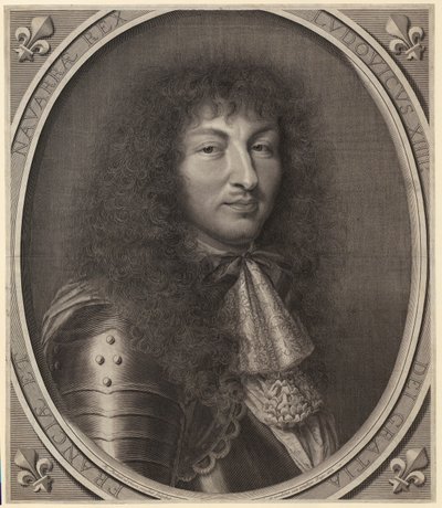 Portrét Ludvíka XIV. od Robert Nanteuil