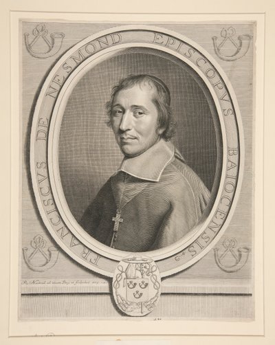 Portrét Françoise-Théodora de Nesmonda, prezidenta? Mortier au Parlement de Paris (hlavní soudce pařížského parlamentu) od Robert Nanteuil