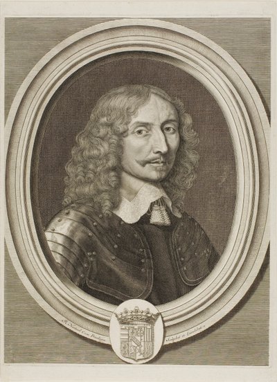 Portrét Henri de Lorraine, vévoda z Mouy od Robert Nanteuil