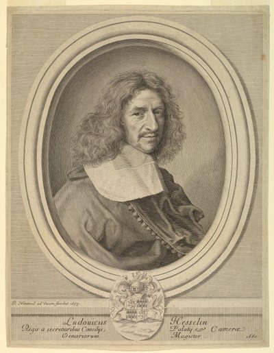 Portrét Louise Hesselina od Robert Nanteuil