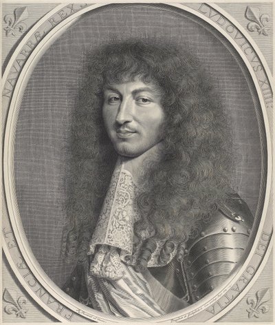 Portrét Ludvíka XIV od Robert Nanteuil