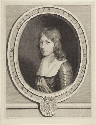 Princ Karel Lotrinský – 1660 od Robert Nanteuil