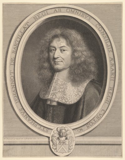 Etienne Jehannot de Bartillat, ca. 1666. od Robert Nanteuil