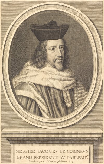 Jacques Le Coigneux od Robert Nanteuil after Henri Beaubrun