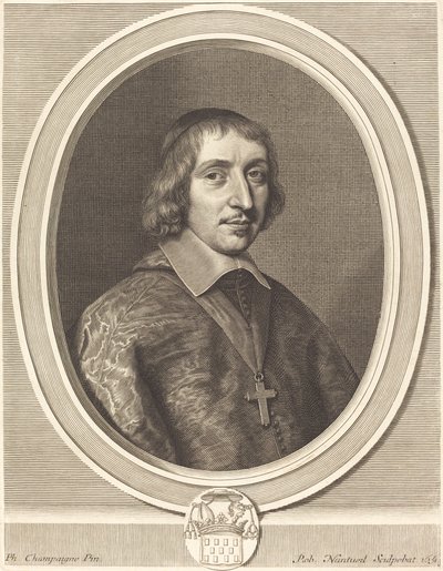 Philibert Emmanuel de Beaumanoir Lavardin od Robert Nanteuil after Philippe de Champaigne