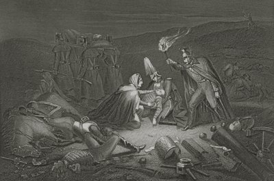 The Battle Field of the Alma, Night after the Battle, vyryl D.J. Libra od Robert Neal Hind