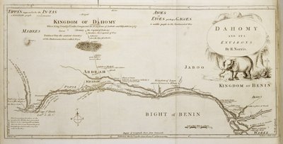 Dahomey a jeho okolí, z 