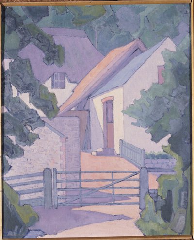 Ráno, South Downs, 1906 od Robert Polhill Bevan
