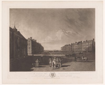 Pohled na Queen Square v Londýně Pohled na Queen Square (titul na objektu) od Robert Pollard (I)