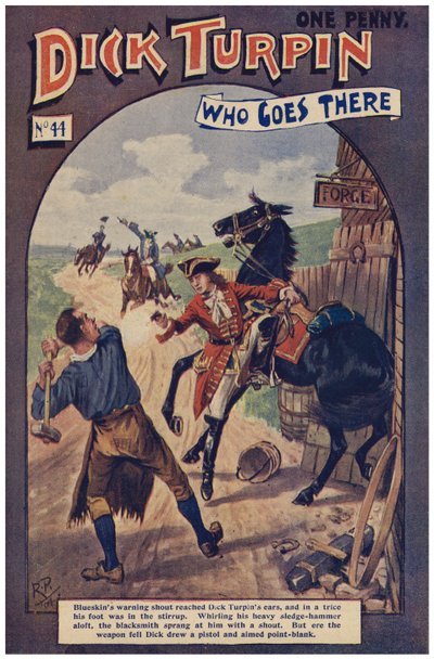 Dick Turpin (barevné lito) od Robert Prowse Jnr