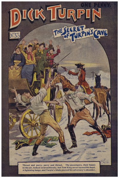 Dick Turpin (barevné lito) od Robert Prowse Jnr