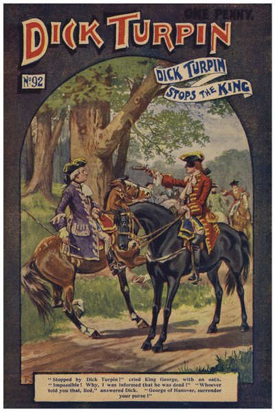 Dick Turpin (barevné lito) od Robert Prowse Jnr