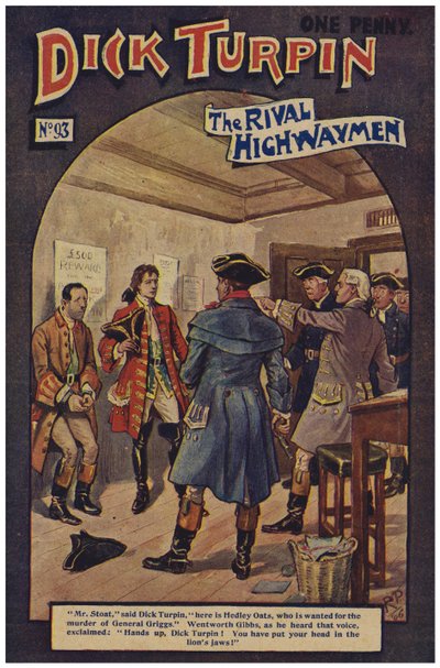 Dick Turpin (barevné lito) od Robert Prowse Jnr