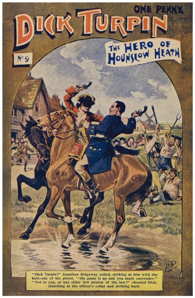 Dick Turpin (barevné lito) od Robert Prowse Jnr