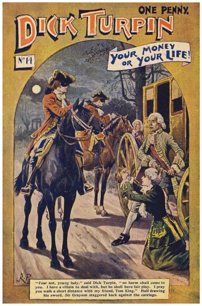 Dick Turpin (barevné lito) od Robert Prowse Jnr