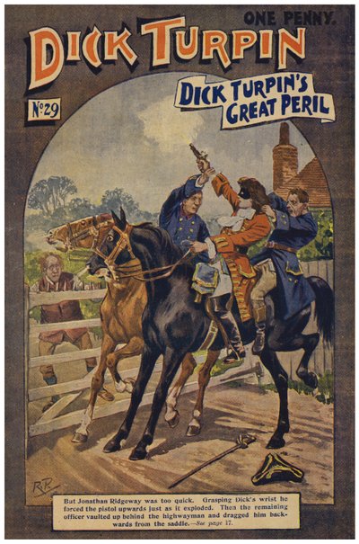Dick Turpin (barevné lito) od Robert Prowse Jnr