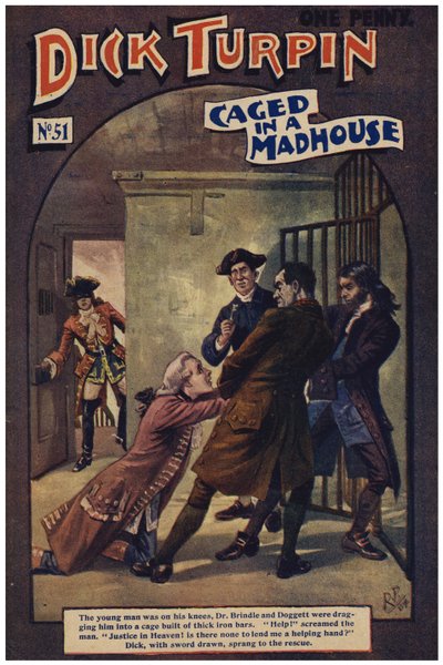Dick Turpin (barevné lito) od Robert Prowse Jnr