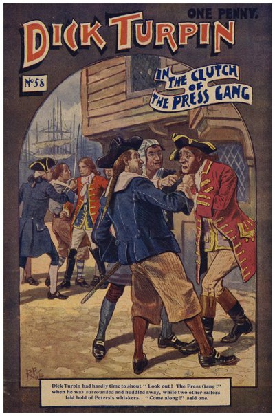 Dick Turpin (barevné lito) od Robert Prowse Jnr