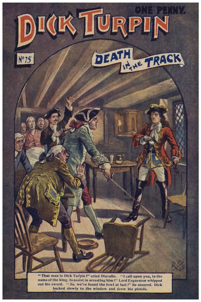 Dick Turpin (barevné lito) od Robert Prowse Jnr